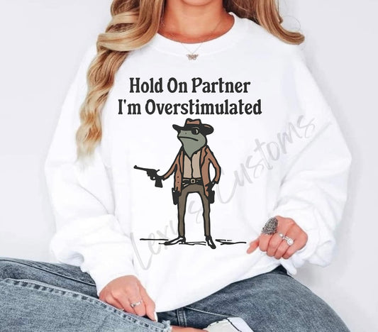 Hold on partner