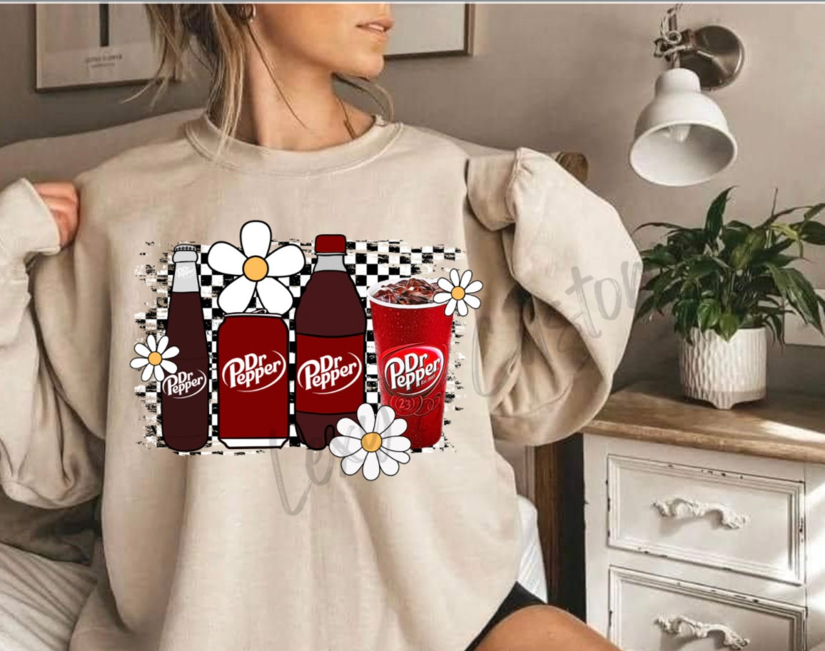 Floral Dr. Pepper