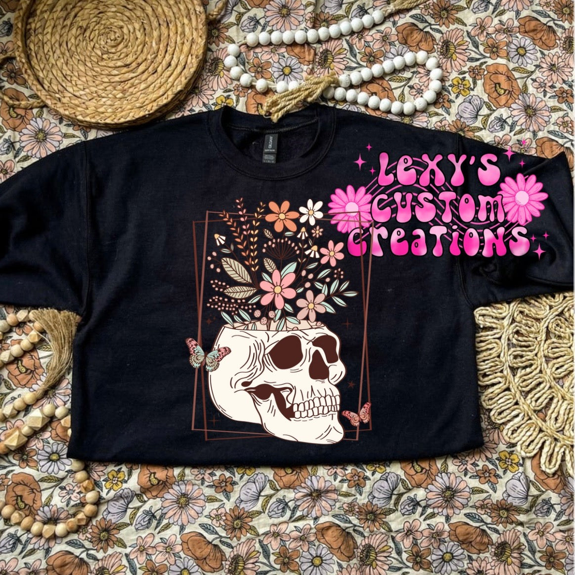 Floral Skull