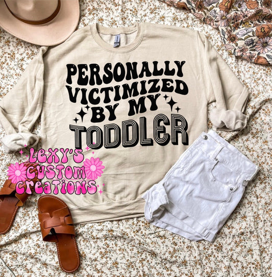 Personally Victimized By My Toddler